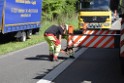 LKW in Boeschung A 3 Rich Frankfurt Hoehe Roesrath Lohmar P024